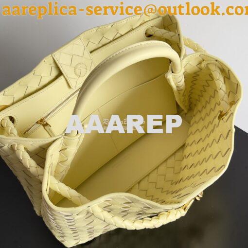 Replica Bottega Veneta BV Medium Andiamo 743572 Yellow 7