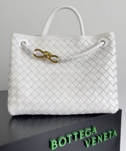 Replica Bottega Veneta BV Medium Andiamo 743572 white