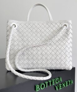 Replica Bottega Veneta BV Medium Andiamo 743572 white 2