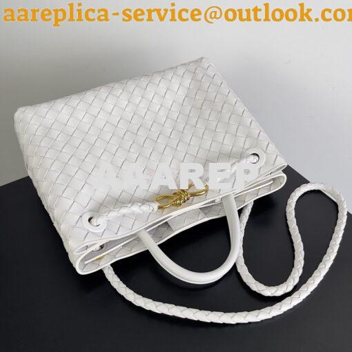 Replica Bottega Veneta BV Medium Andiamo 743572 white 6