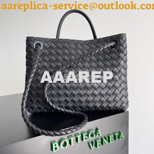 Replica Bottega Veneta BV Medium Andiamo 743572 Black 2