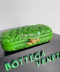 Replica Bottega Veneta BV Knot Foulard intreccio leather minaudiere 71 2