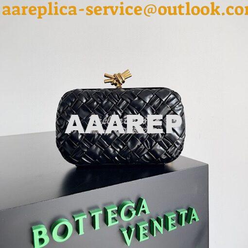 Replica Bottega Veneta BV Knot Foulard intreccio leather minaudiere 71