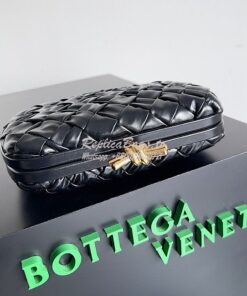 Replica Bottega Veneta BV Knot Foulard intreccio leather minaudiere 71 2