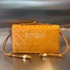 Replica Bottega Veneta BV Loop Mini Intrecciato Lambskin Leather Cross 12