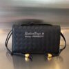 Replica Bottega Veneta BV Loop Mini Intrecciato Lambskin Leather Cross 12