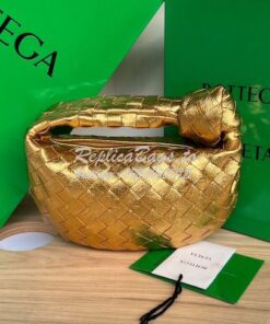 Replica Bottega Veneta BV Mini Jodie 651876 Metallic Gold