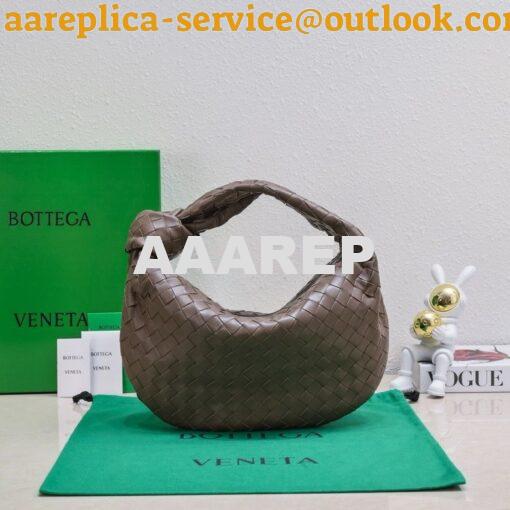 Replica Bottega Veneta BV Teen Jodie 690225 Taupe Grey