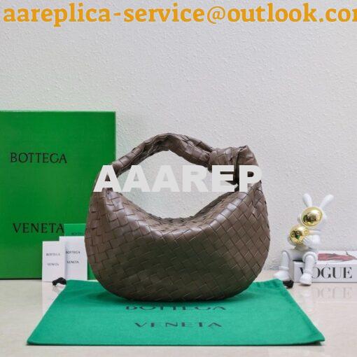 Replica Bottega Veneta BV Teen Jodie 690225 Taupe Grey 2