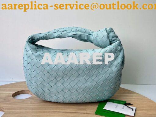 Replica Bottega Veneta BV Teen Jodie 690225 Teal washed 2