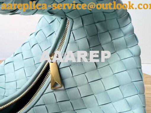 Replica Bottega Veneta BV Teen Jodie 690225 Teal washed 8