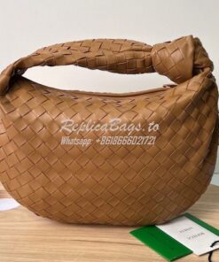 Replica Bottega Veneta BV Teen Jodie 690225 Caramel 2