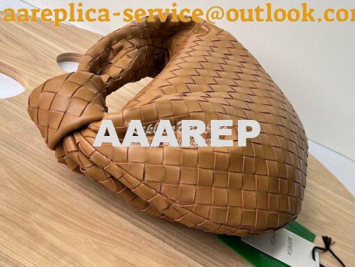 Replica Bottega Veneta BV Teen Jodie 690225 Caramel 3