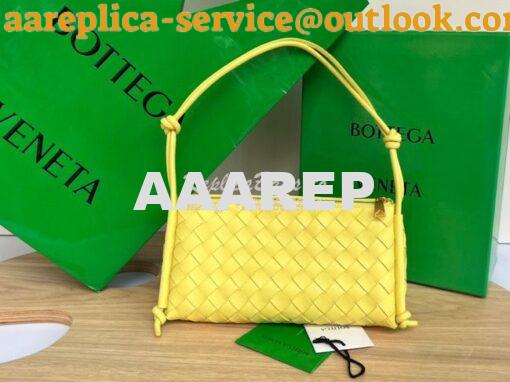 Replica Bottega Veneta BV Pouch On Strap 701025 Yellow