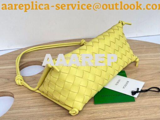 Replica Bottega Veneta BV Pouch On Strap 701025 Yellow 4