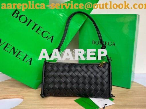 Replica Bottega Veneta BV Pouch On Strap 701025 Black