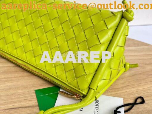 Replica Bottega Veneta BV Pouch On Strap 701025 Acid kiwi 6