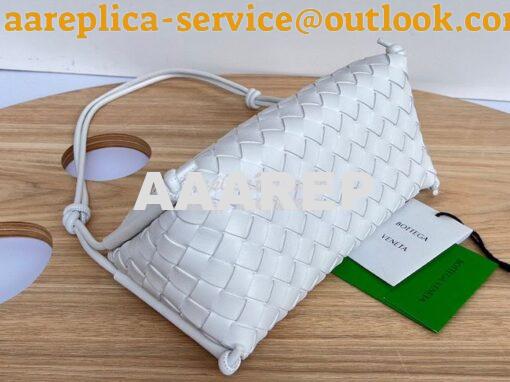 Replica Bottega Veneta BV Pouch On Strap 701025 White 4