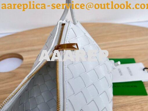 Replica Bottega Veneta BV Pouch On Strap 701025 White 8