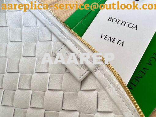 Replica Bottega Veneta BV Pouch On Strap 701025 White 9