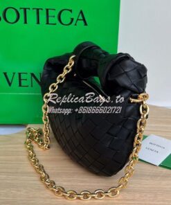 Replica Bottega Veneta BV Mini Jodie with leather wristlet and chain 7 2