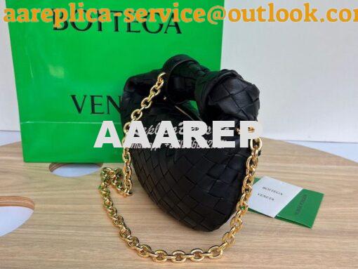 Replica Bottega Veneta BV Mini Jodie with leather wristlet and chain 7 2