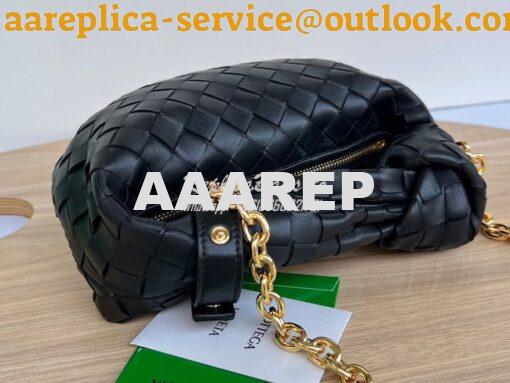 Replica Bottega Veneta BV Mini Jodie with leather wristlet and chain 7 3