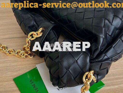 Replica Bottega Veneta BV Mini Jodie with leather wristlet and chain 7 4