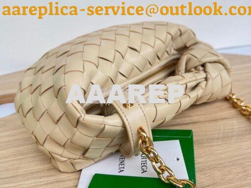 Replica Bottega Veneta BV Mini Jodie with leather wristlet and chain 7 3