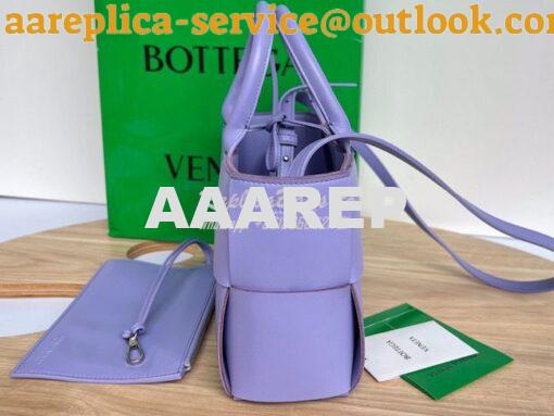 Replica Bottega Veneta BV Mini Arco Tote Bag Mini Intreccio Lambskin L 2