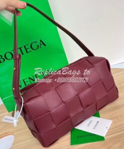 Replica Bottega Veneta BV Brick Cassette 709360 Bordeaux 2