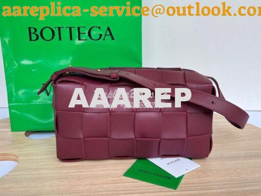 Replica Bottega Veneta BV Brick Cassette 709360 Bordeaux 3