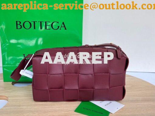 Replica Bottega Veneta BV Brick Cassette 709360 Bordeaux 4