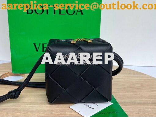 Replica Bottega Veneta BV Mini Cassette Camera Bag 701915 Black