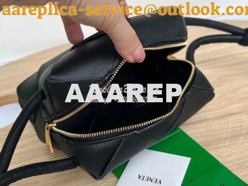 Replica Bottega Veneta BV Mini Cassette Camera Bag 701915 Black 7