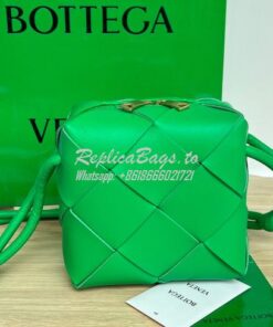 Replica Bottega Veneta BV Mini Cassette Camera Bag 701915 Parakeet