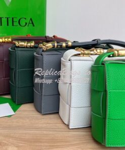 Replica Bottega Veneta BV Cassette Intrecciato Grained Leather Bag 666