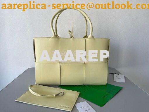 Replica Bottega Veneta BV Arco Tote Small / Medium Intrecciato Lambski