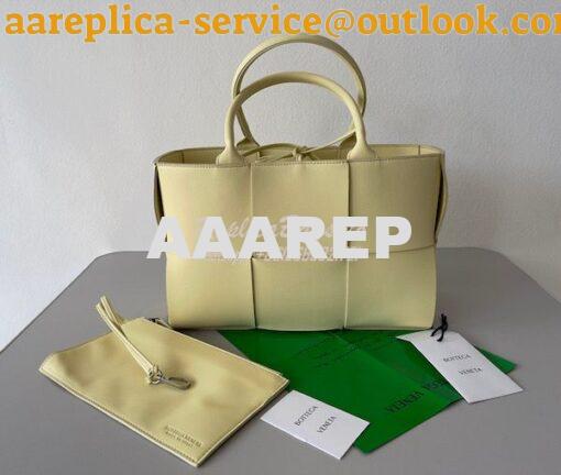 Replica Bottega Veneta BV Arco Tote Small / Medium Intrecciato Lambski 8