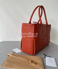 Replica Bottega Veneta BV Arco Tote Small / Medium Intrecciato Lambski 2