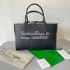 Replica Bottega Veneta BV Arco Tote Small Intreccio Shearling Tote Bag 11