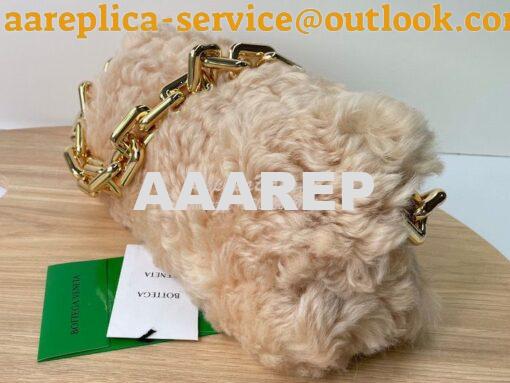 Replica Bottega Veneta BV Chain Pouch Shearling Clutch With Chain 6202 6