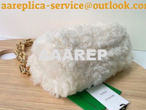 Replica Bottega Veneta BV Chain Pouch Shearling Clutch With Chain 6202 5