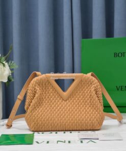 Replica Bottega Veneta BV Point Losange Quilted Leather Top Handle Bag 2