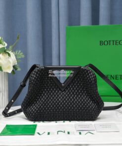 Replica Bottega Veneta BV Point Losange Quilted Leather Top Handle Bag