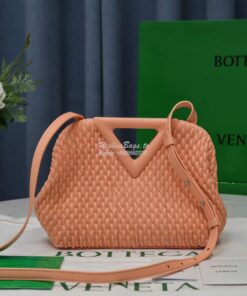 Replica Bottega Veneta BV Point Losange Quilted Leather Top Handle Bag