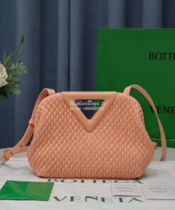 Replica Bottega Veneta BV Point Losange Quilted Leather Top Handle Bag 2