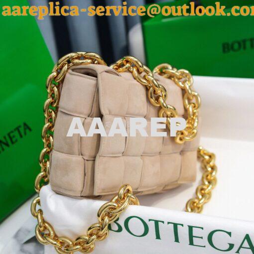 Replica  Bottega Veneta BV The Chain Cassette 631421 in Suede Cashmere 2