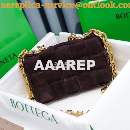 Replica  Bottega Veneta BV The Chain Cassette 631421 in Suede Cashmere 2