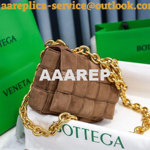 Replica  Bottega Veneta BV The Chain Cassette 631421 in Suede Cashmere 4